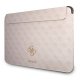 Guess 13\" nešiojamojo kompiuterio dėklas 4G Big Logo, rožinis