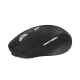 Ergonomiška belaidė pelė Wozinsky WMGK-1134 Bluetooth + 2.4 GHz, juoda