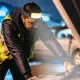 LED antkakčio žibintuvėlis su judesio jutikliu ir 15 švietimo režimų