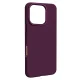 Dėklas Etteri Silicone Mag telefonui iPhone 16 Pro 6.3\", bordo