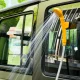 Nešiojamas turistinis automobilinis dušas 12V su siurbliu