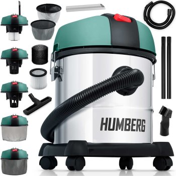 Pramoninis dulkių siurblys Humberg HM-400, 20L, 1200W