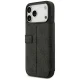 Atverčiamas dėklas Guess Book 4G Metal Logo iPhone 18 Pro Max / 17 Pro Max, juodas
