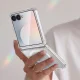 Dėklas Tech-Protect FlexAir Hybrid MagSafe skirtas Samsung Galaxy Z Flip 8, skaidrus