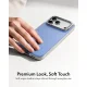 Dėklas ESR Atelier Kickstand MagSafe skirtas iPhone 18 Pro / 17 Pro, šviesiai mėlynas