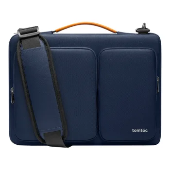 Tomtoc Defender-A42 nešiojamojo kompiuterio krepšys 13.5–14" Navy Blue