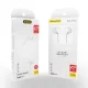 Laidinės ausinės Dudao X10S, 3.5mm mini jack, 1.15m - baltos