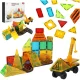 Magnetic 3D Building Blocks, 50 Pieces