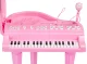 Kids\' Piano Keyboard with Microphone, Stool & MP3 Input