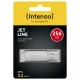 USB atmintinė Intenso Jet Line 256 GB, USB-A 3.2 Gen 1x1, sidabrinė