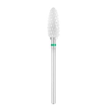 Exo Pro Oval Ceramic Nail Drill Bit, Coarse, 6.0 mm