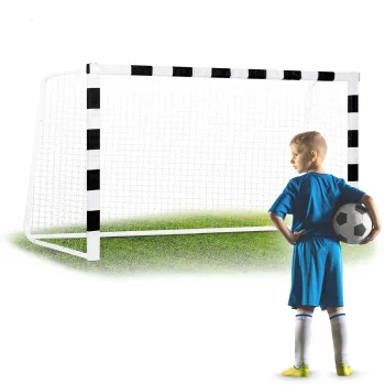 Futbolo vartai Neo-Sport 124215, 300 x 160 x 90 cm, juodi/balti