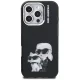 Karl Lagerfeld IML Aquarelle Karl & Choupette & Logo dėklas iPhone 16 Pro Max, juodas