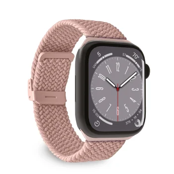 Puro Loop nailoninis dirželis Apple Watch 38 / 40 / 41 mm, rožinis