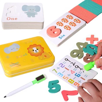 Magnetic Building Blocks with Numbers Jhtoy-616