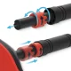 4Fizjo 1257 Expandable Doorway Pull-Up Bar, Red/Black