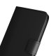 Puro iPhone 17 Pro Max atverčiamas dėklas-piniginė, juodas