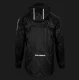 Kvėpuojanti striukė nuo lietaus Rockbros YPY013BK3XL, XXXL, juoda
