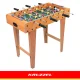 Stalo futbolas Kruzzel su kojelėmis, 18 žaidėjų, 69 x 36 x 62.5 cm