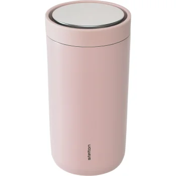 Termopuodelis Stelton To Go Click 0.2 l, Soft Rose