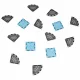 3D Magnetic Building Blocks City and Cars Set (91 Pieces)