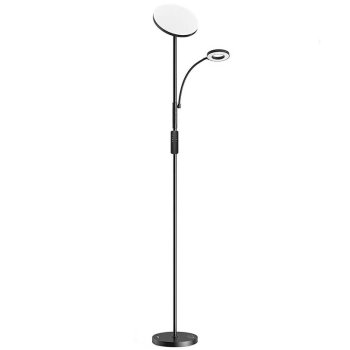 Dvigubas pastatomas šviestuvas Blitzwill BWL-FL-0001, 36W, juodas
