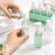 Travel Bottle Set for Cosmetics 4x50ml with Organizer and Labels