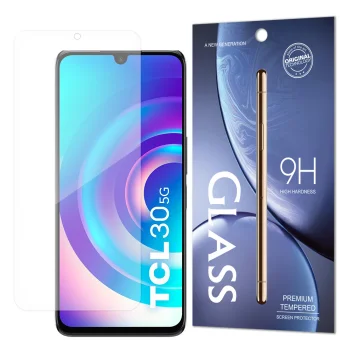Apsauginis stiklas TCL 30 5G 9H grūdintas stiklas