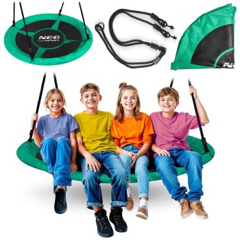 Gandro lizdo sūpynės vaikams Neo-Sport Swingo, 120 cm