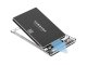 Skaidrus 2.5\" HDD/SSD išorinio disko dėklas, USB 3.0, SATA