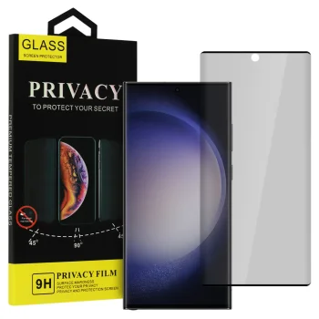 Privacy Tempered Glass for Samsung Galaxy S23, Black