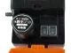 Nešiojamas elektrinis kempingo dušas su USB siurbliu, oranžinis/pilkas