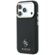 Dėklas Guess Saffiano Small 4G MagSafe skirtas iPhone 17 / 18 Pro Max, juodas