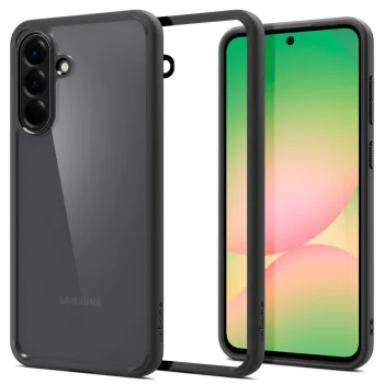 Spigen Ultra Hybrid dėklas Samsung Galaxy A56 5G, matinis juodas
