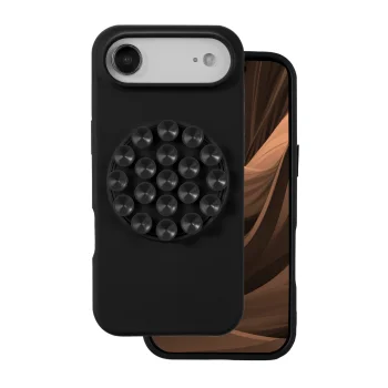 TFO Silicone Stick dėklas iPhone 17 Air (6.6"), juodas