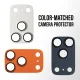 PanzerGlass Fender kameros apsauginis stiklas iPhone 17 Pro Max, mėlynas