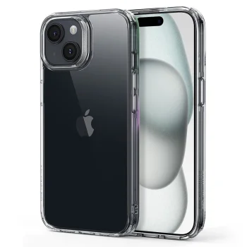 „ESR Ice Shield“ dėklas „iPhone 15 Plus“ telefonui, skaidrus