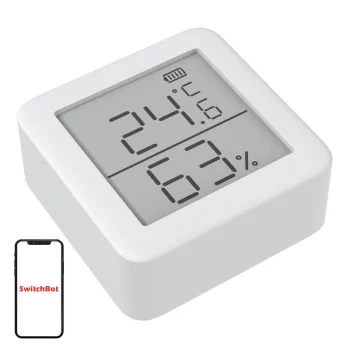 Termometras ir higrometras SwitchBot 27641, baltas