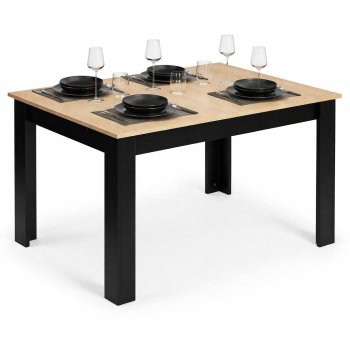 Valgomojo stalas 4 asmenims ModernHome 120x80 cm, Sonoma ąžuolas
