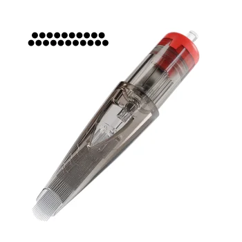 Tatuiruočių kasetės El Cartel 0.35 mm 21 Soft Edge Magnum LT, 10 vnt.