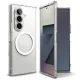 Ringke Fusion MagSafe dėklas telefonui Samsung Galaxy Z Fold 7, skaidrus