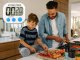 Digital Kitchen Timer with Magnet and LCD Display, White