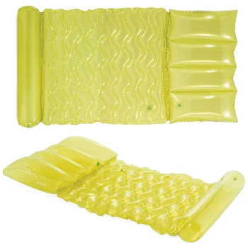 Pripučiamas plaukimo čiužinys Intex 58725, 173 x 89 cm, laimo žalios sp.