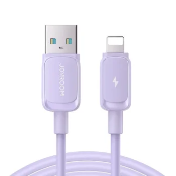 Joyroom S-AL012A14 USB to Lightning Cable, 2.4A, 1.2m, Purple