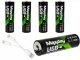 Kraunamos AA Li-Ion 1.5V 2200mWh baterijos su USB-C, 4 vnt.