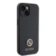 Guess dėklas iPhone 15 Plus telefonui 4G Strass Metal Logo, juodas