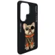 Nimmy Glasses Cool Dog dėklas Samsung Galaxy S26 Ultra, juodas
