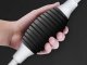 Manual Siphon Pump for Fuel Water Oil with 2m Hose and Clamps