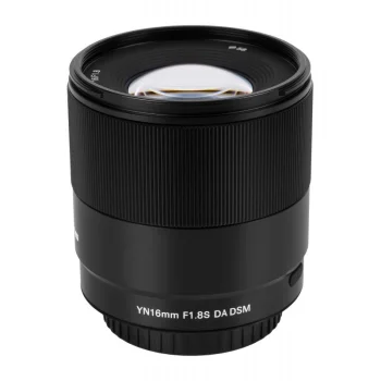 Objektyvas Yongnuo YN 16 mm f/1.8 DA DSM, skirtas Sony E