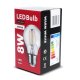 Maclean MCE268 LED Filament Bulb E27, 8W, 3000K, Warm White